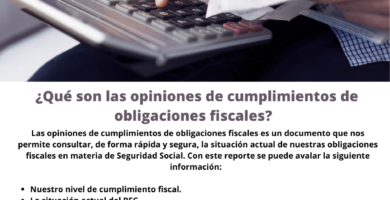 Opinión del Cumplimiento de Obligaciones fiscales en materia de Seguridad Social