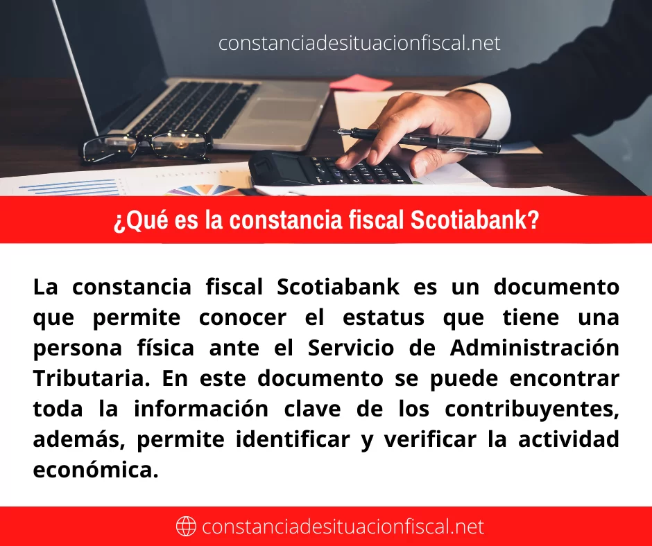 constancia fiscal Scotiabank